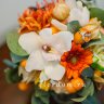 орхидея в букете невесты